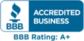 BBB - A+ Accredited Business